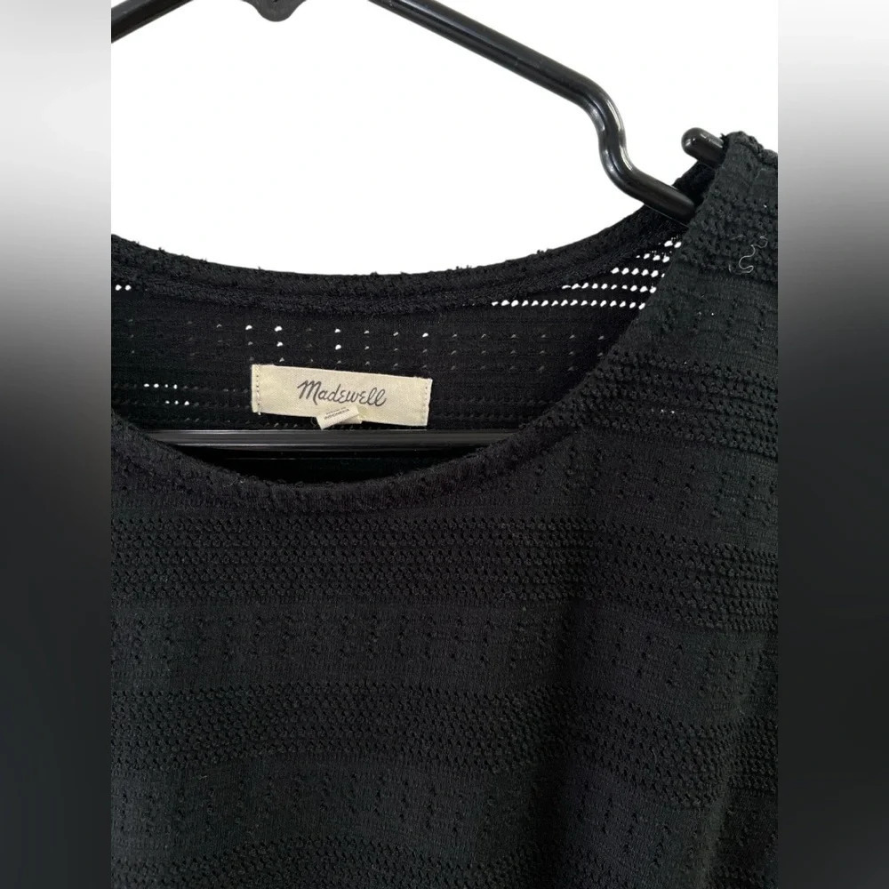Madewell black short sleeve shirt - Picture 2 of 4